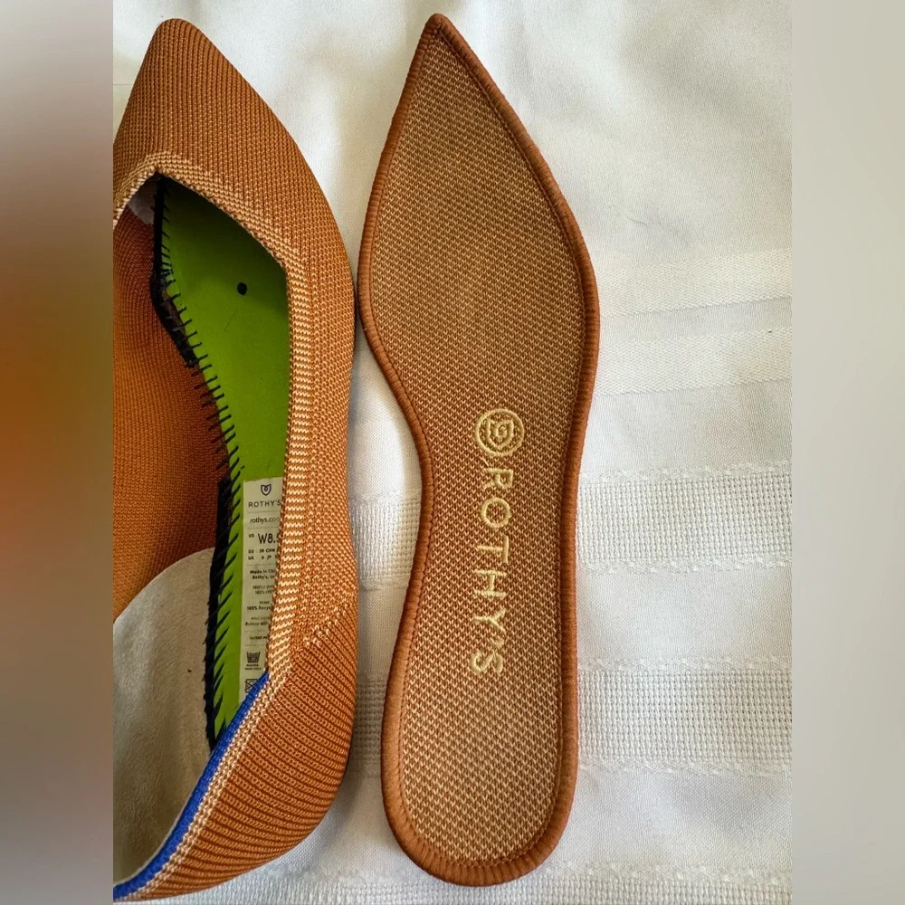 Rothy's OG Fawn Points EUC Size 8.5 - Picture 4 of 5